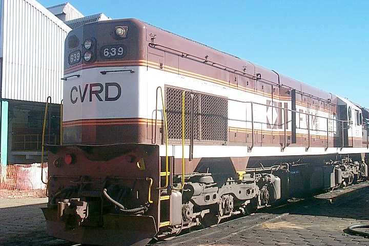 Locomotiva G16 numero 639 da Estrada de Ferro Vitória a Minas
