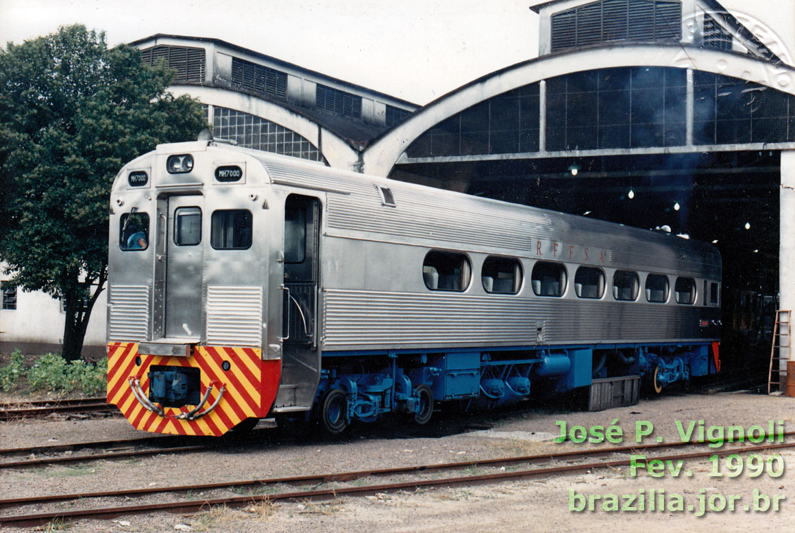 Automotriz do serviço ferroviário Curitiba-Paranaguá