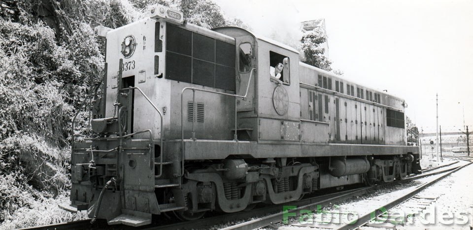 Locomotiva Baldwin AS616 nº 3373 da EFCB - Estrada de Ferro Central do Brasil
