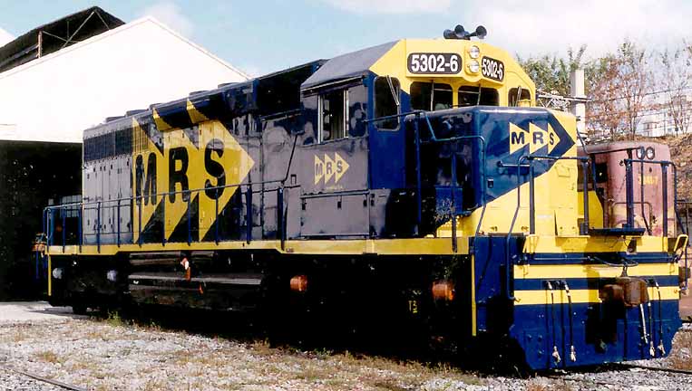 Locomotiva SD40-3MP n° 5302-6 da ferrovia MRS