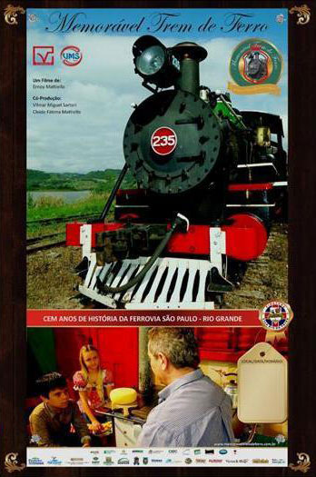 Cartaz do documentário "Memorável Trem de Ferro"