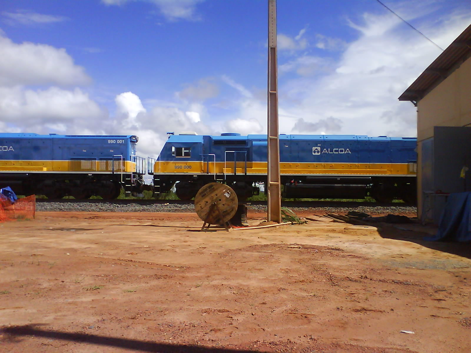 Locomotivas E3000C da Alcoa - Estrda de Ferro Juruti