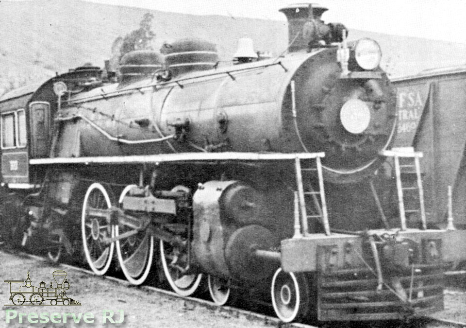 Locomotiva Zezé Leone no catálogo do Museu do Engenho de Dentro (Museu do Trem, Preserve / RFFSA)