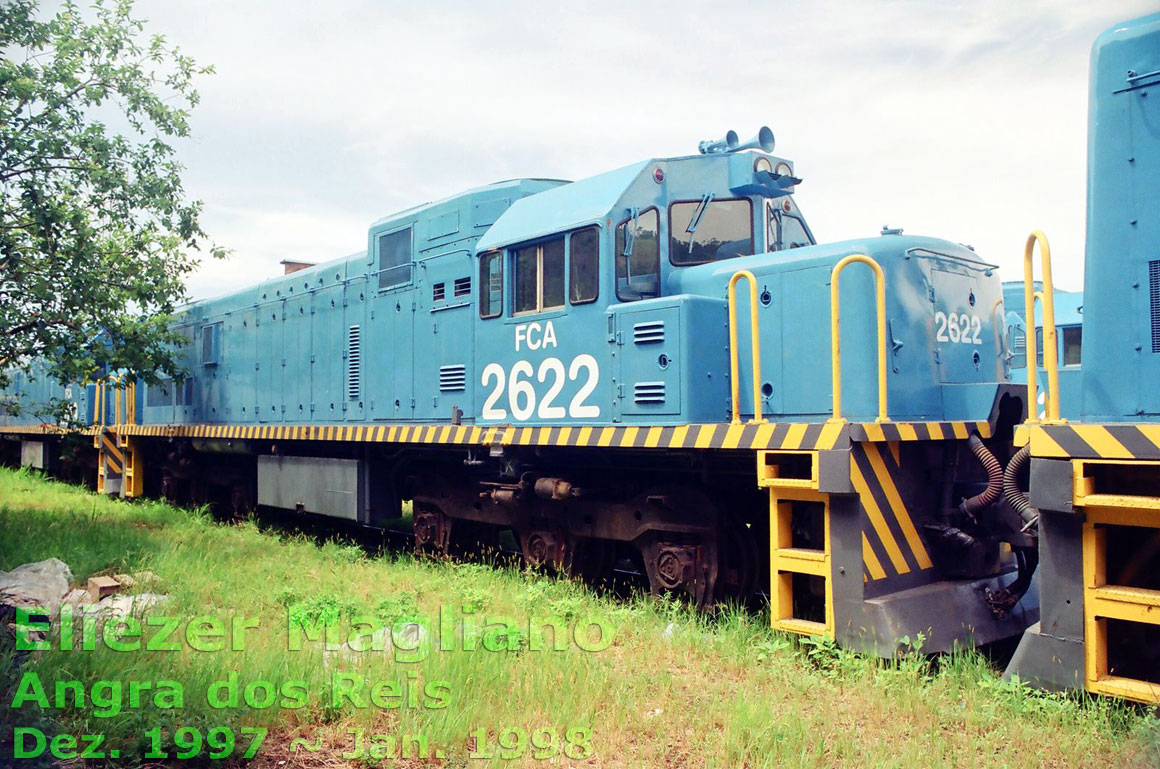 Locomotiva U20C Namibiana nº 2622 da FCA (foto sem corte)