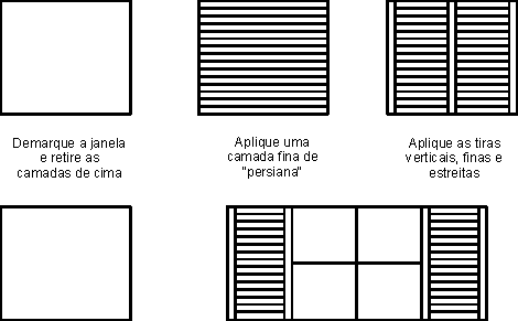Idéias para imitar portas e janelas em construções para maquete de ferreomodelismo